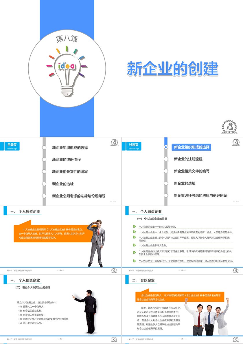 创业创新PPT素材文章概览