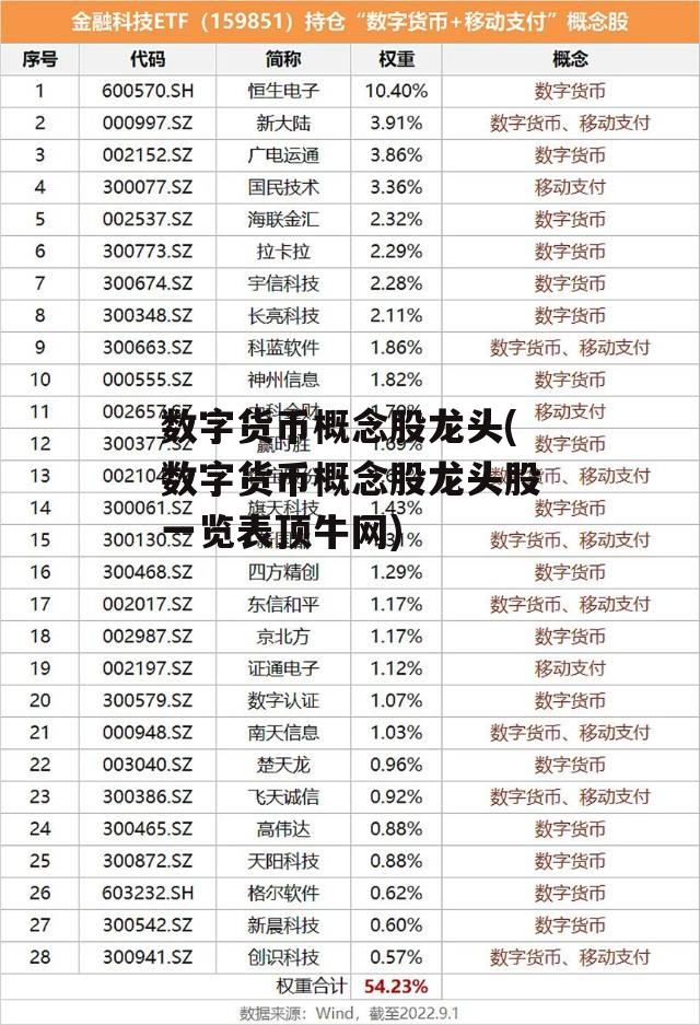 数字货币龙头股深度解析与优选策略指南