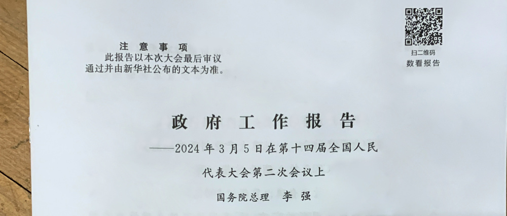 202X年政府工作报告全面解读